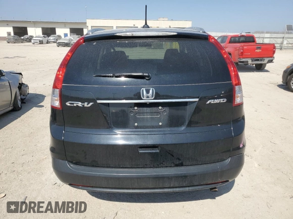 2014 Honda CR-V EX-L with VIN 2HKRM4H76EH716769, listed as a Copart auction lot 48507035 with 214,940 mi miles and Clean Title. Bid and sale history available at carsss.com. Image 6.