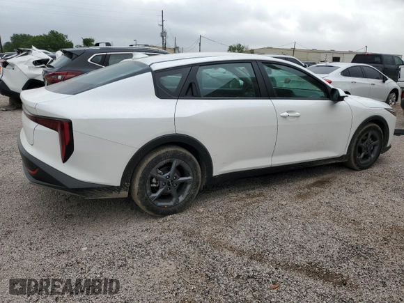 2025 Kia K4 LXS with VIN 3KPFT4DE2SE015916, listed as a Copart auction lot 51235505 with 11,364 mi miles and Clean Title. Bid and sale history available at carsss.com. Image 3.