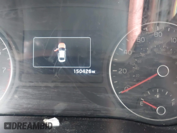 2016 Kia Optima SX Turbo with VIN 5XXGW4L23GG027090, listed as a IAAI auction lot 42172497 with 150,426 mi miles and . Bid and sale history available at DreamBid. Image 7.