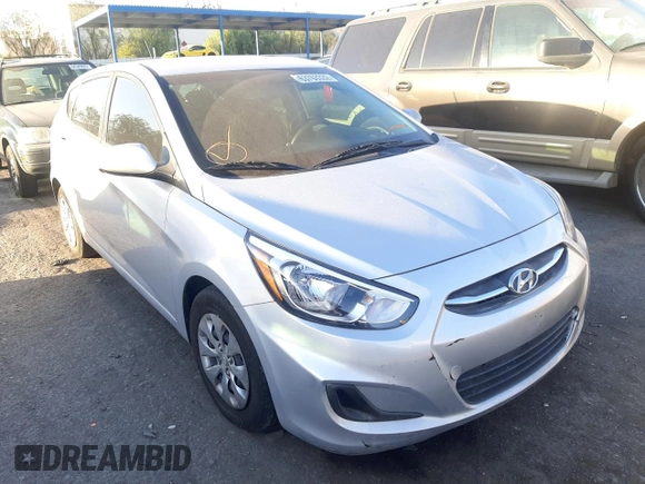 2017 Hyundai Accent SE with VIN KMHCT5AE7HU349412, listed as a Copart auction lot 63763332 with 68,929 mi miles. Bid and sale history available at carsss.com. Image 1.