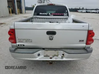 2007 Dodge Dakota SLT with VIN 1D7HW48N27S209754, listed as a Copart auction lot 81525424 with 217,221 mi miles and Salvage Title. Bid and sale history available at carsss.com. Image 6.