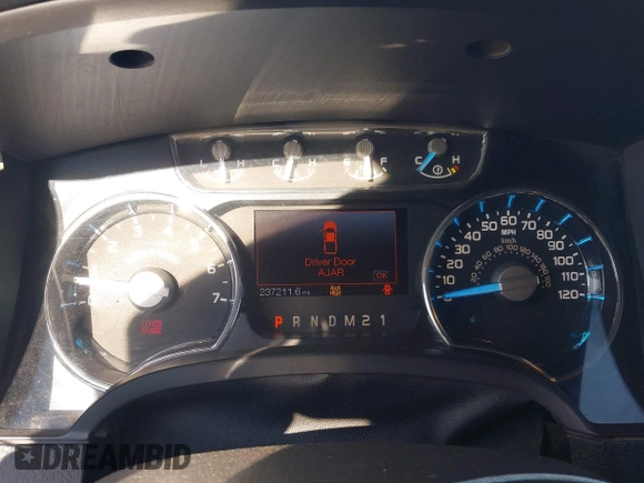 2012 Ford F-150 XL with VIN 1FTFW1ET4CFC64101, listed as a IAAI auction lot 42516381 with 237,211 mi miles and . Bid and sale history available at DreamBid. Image 7.