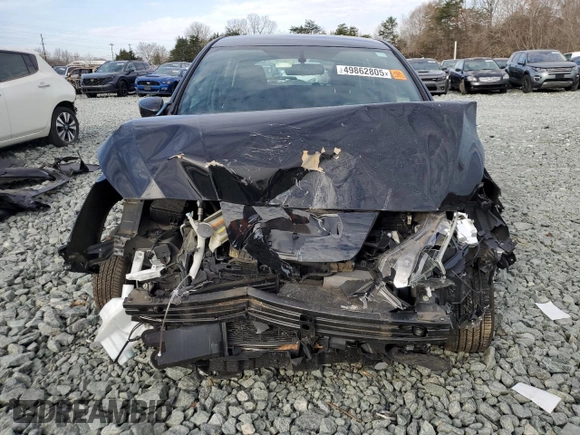 2019 Nissan LEAF SV with VIN 1N4AZ1CP0KC321651, listed as a Copart auction lot 49862805 with 46,771 mi miles and Salvage title. Bid and sale history available at DreamBid. Image 5.