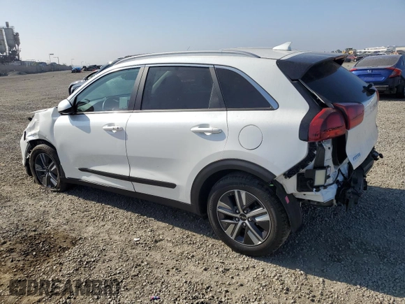 2022 Kia Niro LXS SE with VIN KNDCB3LC5N5512667, listed as a Copart auction lot 74836124 with 46,530 mi miles and Salvage Title. Bid and sale history available at carsss.com. Image 2.