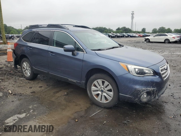 2017 Subaru Outback Premium with VIN 4S4BSAHC2H3278752, listed as a Copart auction lot 61341325 with 78,212 mi miles and Salvage title. Bid and sale history available at DreamBid. Image 4.