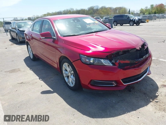 2015 Chevrolet Impala LT with VIN 1G1125S33FU126964, listed as a IAAI auction lot 42094019 with 175,612 mi miles and . Bid and sale history available at DreamBid. Image 1.