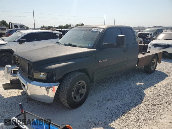 1997 Dodge Ram 2500 with VIN 3B7KC23D5VM512027, listed as a Copart auction lot 75405284 with 238,256 mi miles and Salvage Title. Bid and sale history available at carsss.com. Image 1.