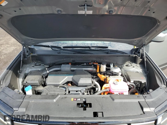 2024 Hyundai Santa Fe Hybrid SEL with VIN 5NMP2DG10RH003315, listed as a Copart auction lot 66873854 with 7,609 mi miles and Salvage Title. Bid and sale history available at carsss.com. Image 12.