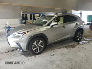 2020 Lexus NX with VIN JTJHARDZ8L2222238, listed as a Copart auction lot 63382595 with 23,876 mi miles and Salvage title. Bid and sale history available at DreamBid. Image 1.