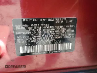 2009 Subaru Forester с VIN JF2SH65639H705568, выставлен на аукционе Copart как лот 80718334 с пробегом 162 054 миль миль и Чистый • Clean title. История ставок и продаж доступна на DreamBid. Изображение 13.