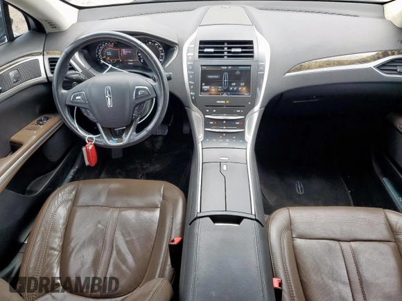 2014 Lincoln MKZ with VIN 3LN6L2GK0ER811644, listed as a Copart auction lot 60094105 with 115,623 mi miles and Salvage title. Bid and sale history available at DreamBid. Image 8.