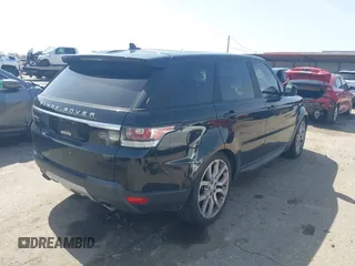 2016 Land Rover Range Rover Sport V6 HSE with VIN SALWR2PF0GA597847, listed as a IAAI auction lot 41727432 with 88,232 mi miles. Bid and sale history available at carsss.com. Image 4.