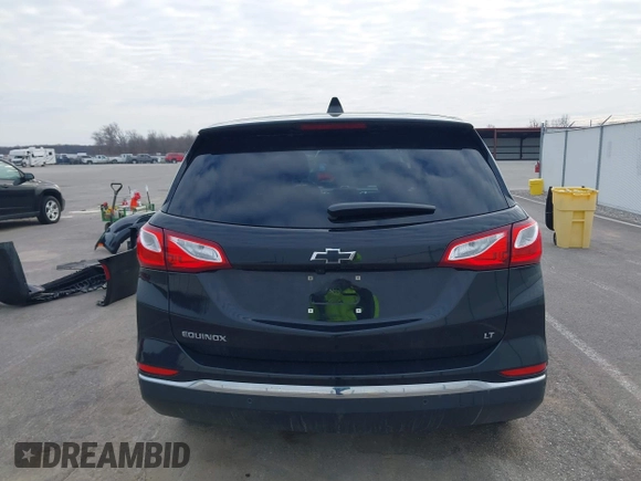 2020 Chevrolet Equinox LT with VIN 2GNAXKEV8L6105369, listed as a IAAI auction lot 41650666 with 114,052 mi miles. Bid and sale history available at carsss.com. Image 16.