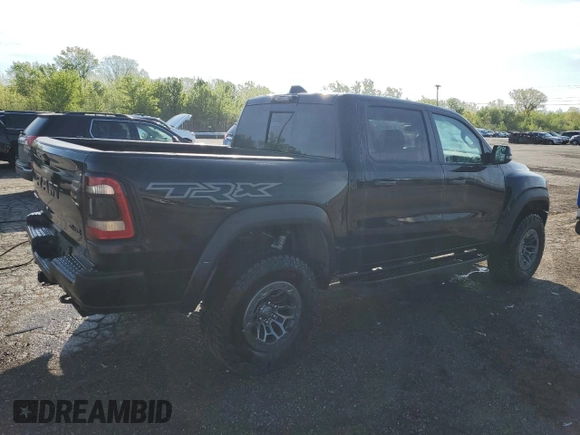 2024 Ram 1500 TRX with VIN 1C6SRFU9XRN158511, listed as a Copart auction lot 53304164 with 573 mi miles and Clean Title. Bid and sale history available at carsss.com. Image 3.