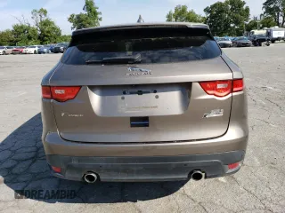 2017 Jaguar F-Pace 35t Prestige with VIN SADCK2BV6HA061682, listed as a Copart auction lot 68542694 with 46,447 mi miles and Salvage Title. Bid and sale history available at DreamBid. Image 6.