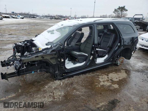 2025 Dodge Durango GT Plus z VIN 1C4RDJDG8SC504743, wystawiony jako Copart lot #45485905 z przebiegiem Nie podano mil oraz Szkoda całkowita • Salvage title. Historia ofert i sprzedaży dostępna na DreamBid. Obrazek 1.