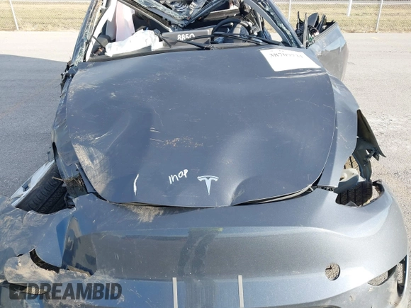 2023 Tesla Model Y Performance with VIN 7SAYGDEF1PA048850, listed as a IAAI auction lot 38709731 with Not Provided miles and . Bid and sale history available at DreamBid. Image 10.