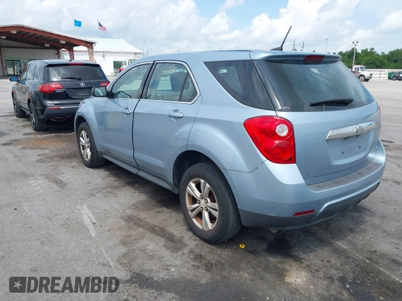 2014 Chevrolet Equinox LS with VIN 2GNALAEK8E6291722, listed as a IAAI auction lot 42160166 with 169,531 mi miles. Bid and sale history available at carsss.com. Image 3.