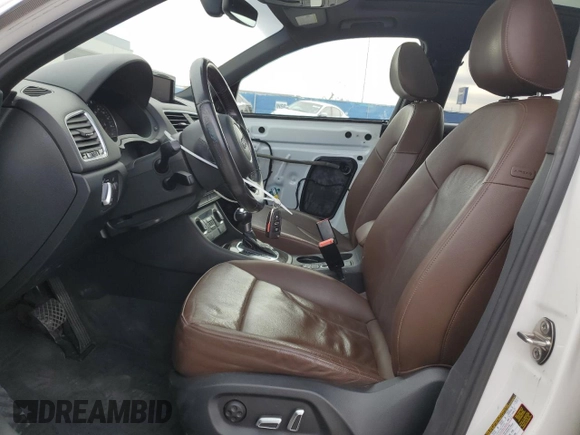 2017 Audi Q3 Premium Plus with VIN WA1HCCFS3HR009720, listed as a Copart auction lot 86170574 with 92,463 mi miles and Salvage title. Bid and sale history available at DreamBid. Image 7.