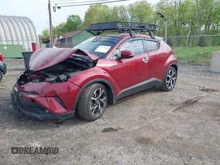 2018 Toyota C-HR XLE with VIN NMTKHMBX7JR010783, listed as a IAAI auction lot 42173610 with 93,320 mi miles and . Bid and sale history available at DreamBid. Image 18.