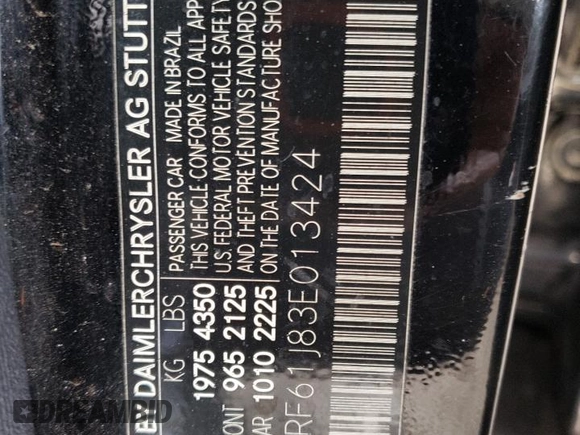 2003 Mercedes-Benz C 240 with VIN WDBRF61J83E013424, listed as a Copart auction lot 51279935 with 266,939 mi miles and Salvage Title. Bid and sale history available at carsss.com. Image 12.