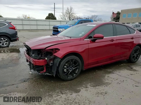 2019 Ford Fusion SE with VIN 3FA6P0HD7KR162259, listed as a Copart auction lot 49509425 with 98,429 mi miles and Salvage Title. Bid and sale history available at DreamBid. Image 14.