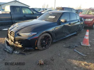 2024 BMW M3 Competition xDrive z VIN WBS43AY00RFT03463, wystawiony jako Copart lot #85298374 z przebiegiem Nie podano mil oraz Szkoda całkowita • Salvage title. Historia ofert i sprzedaży dostępna na DreamBid. Obrazek 1.