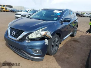 2015 Nissan Murano Platinum with VIN 5N1AZ2MH0FN230862, listed as a IAAI auction lot 41960661 with 136,724 mi miles. Bid and sale history available at carsss.com. Image 17.