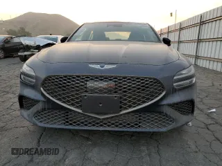 2023 Genesis G70 2.0T with VIN KMTG34TA5PU124271, listed as a Copart auction lot 82690964 with 8,844 mi miles and Salvage Title. Bid and sale history available at DreamBid. Image 5.