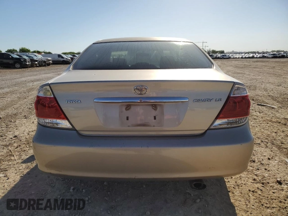2006 Toyota Camry STD with VIN 4T1BE32K76U162702, listed as a Copart auction lot 52214595 with 275,066 mi miles and Salvage Title. Bid and sale history available at carsss.com. Image 6.