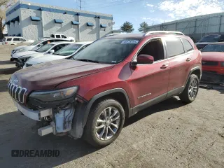2019 Jeep Cherokee Latitude Plus with VIN 1C4PJLLB8KD308068, listed as a Copart auction lot 49178705 with 133,950 mi miles and Salvage Title. Bid and sale history available at carsss.com. Image 1.