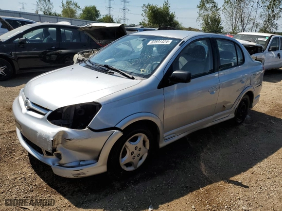 2003 Toyota ECHO with VIN JTDBT123835040248, listed as a Copart auction lot 69591424 with NaN miles and Salvage Title. Bid and sale history available at carsss.com. Image 1.