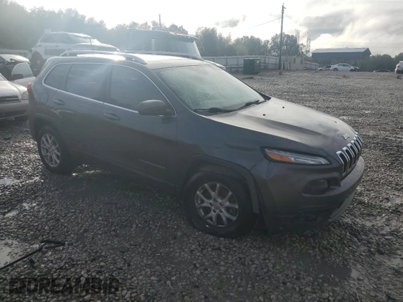 2018 Jeep Cherokee Latitude Plus with VIN 1C4PJLLX5JD503636, listed as a Copart auction lot 79114744 with 83,392 mi miles and Salvage Title. Bid and sale history available at carsss.com. Image 4.