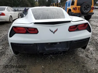 2014 Chevrolet Corvette 1LT with VIN 1G1YA2D70E5133217, listed as a Copart auction lot 51019785 with 16,192 mi miles and Salvage Title. Bid and sale history available at carsss.com. Image 6.