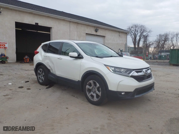 2018 Honda CR-V EX-L with VIN 2HKRW1H81JH517141, listed as a IAAI auction lot 41888042 with 71,370 mi miles. Bid and sale history available at carsss.com. Image 1.