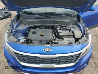 2021 Kia Seltos LX with VIN KNDEPCAA6M7176235, listed as a Copart auction lot 60314545 with 30,819 mi miles and Salvage title. Bid and sale history available at DreamBid. Image 12.