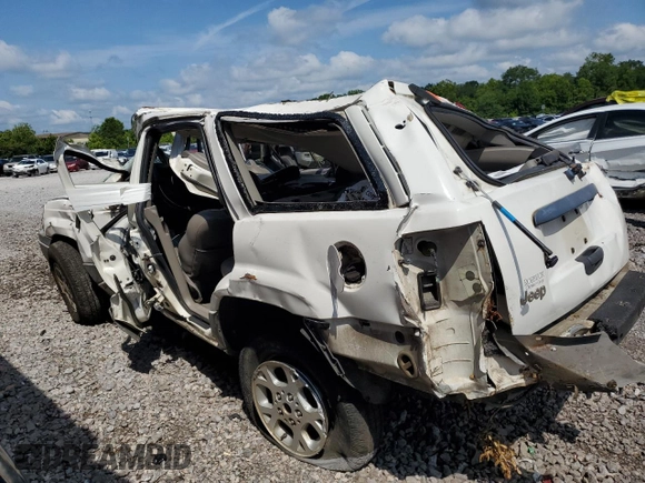 2000 Jeep Grand Cherokee Laredo с VIN 1J4G248S1YC329509, выставлен на аукционе Copart как лот 58589373 с пробегом Не указан миль и Списание • Salvage title. История ставок и продаж доступна на DreamBid. Изображение 2.