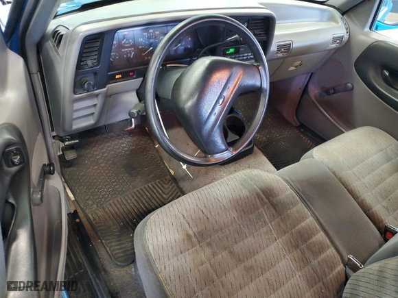 1994 Ford Ranger Splash with VIN 1FTDR15X5RPA71301, listed as a Copart auction lot 58835204 with 38,644 mi miles and Non Repairable. Bid and sale history available at carsss.com. Image 8.