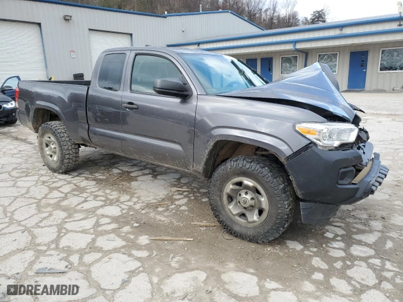 2016 Toyota Tacoma SR with VIN 5TFSX5ENXGX042795, listed as a Copart auction lot 82378444 with 196,201 mi miles and Salvage Title. Bid and sale history available at carsss.com. Image 4.