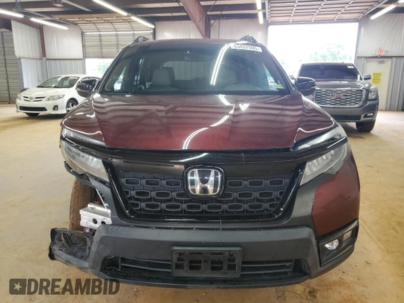 2020 Honda Passport Touring with VIN 5FNYF8H90LB018300, listed as a Copart auction lot 63437595 with 27,740 mi miles and Salvage title. Bid and sale history available at DreamBid. Image 5.