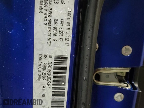 2018 Chrysler 300 S z VIN 2C3CCABG0JH227307, wystawiony jako Copart lot #52359835 z przebiegiem 141 832 mil mil oraz Szkoda całkowita • Salvage title. Historia ofert i sprzedaży dostępna na DreamBid. Obrazek 14.