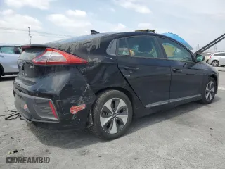 2017 Hyundai Ioniq Electric with VIN KMHC75LH1HU009040, listed as a Copart auction lot 54244705 with 210,885 mi miles and Salvage Title. Bid and sale history available at carsss.com. Image 3.