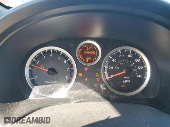 2012 Nissan Sentra 2.0 with VIN 3N1AB6AP8CL689048, listed as a Copart auction lot 52586615 with 159,426 mi miles and Salvage title. Bid and sale history available at DreamBid. Image 9.