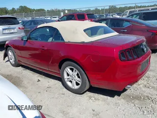 2014 Ford Mustang V6 with VIN 1ZVBP8EM8E5322665, listed as a IAAI auction lot 41817768 with 97,405 mi miles. Bid and sale history available at carsss.com. Image 3.