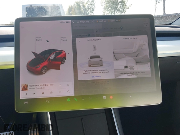 2020 Tesla Model Y Long Range with VIN 5YJYGDEE8LF057014, listed as a IAAI auction lot 41988113 with 18,246 mi miles and . Bid and sale history available at DreamBid. Image 19.