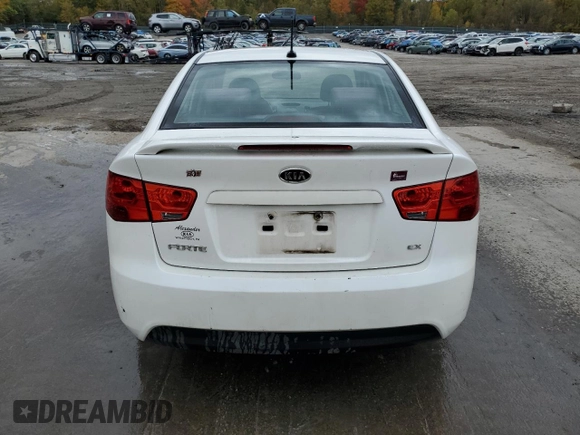 2012 Kia Forte EX with VIN KNAFU4A2XC5556844, listed as a Copart auction lot 75710734 with 108,189 mi miles and Salvage Title. Bid and sale history available at carsss.com. Image 6.