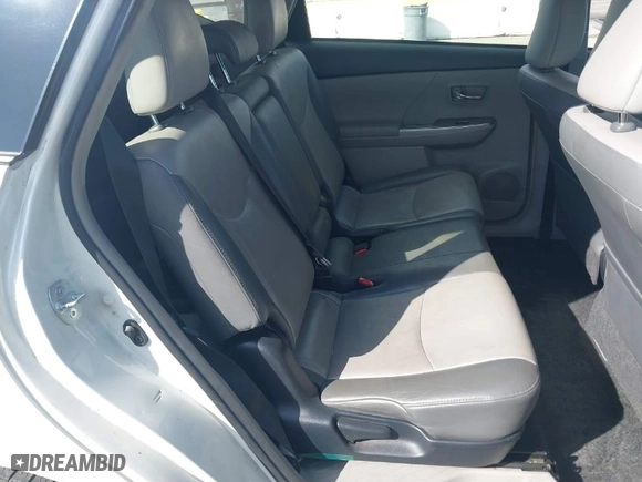 2017 Toyota Prius v Two with VIN JTDZN3EU9HJ063285, listed as a IAAI auction lot 41696704 with 411,285 mi miles. Bid and sale history available at carsss.com. Image 8.
