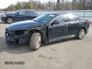 2014 Kia Optima SXL Turbo with VIN 5XXGR4A62EG343428, listed as a Copart auction lot 52742035 with 109,155 mi miles and Salvage Title. Bid and sale history available at carsss.com. Image 1.