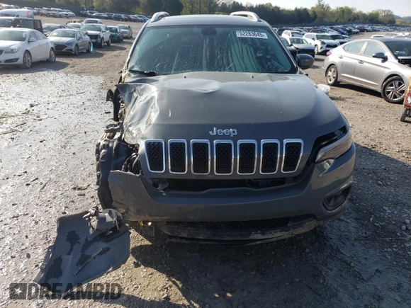 2020 Jeep Cherokee Latitude Plus with VIN 1C4PJLLBXLD581207, listed as a Copart auction lot 52283645 with 129,742 mi miles and Salvage Title. Bid and sale history available at carsss.com. Image 5.