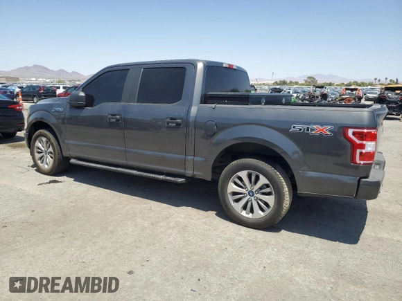 2018 Ford F-150 XL with VIN 1FTEW1CG6JKF80184, listed as a Copart auction lot 62591095 with 60,929 mi miles and Salvage title. Bid and sale history available at DreamBid. Image 2.